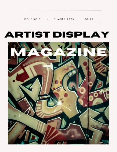 Artist Display Magazine cover page